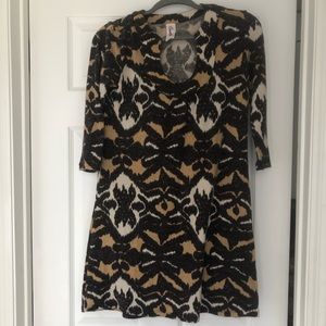 Women’s Ikat Sweater Dress
